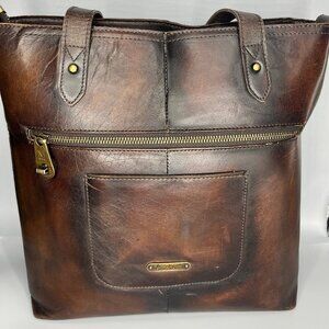 MONTANA WEST BROWN LEATHER CONCEDED HOSLSTER SHOULDER STRAP (NO CROSSBODY STRAP)